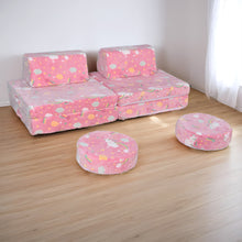 Load image into Gallery viewer, 10PCS Modular Kid Play Couch Toddler & Child Couch with 10 Convertible Pieces HLD076