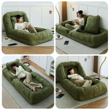 Load image into Gallery viewer, Factory Custom&Dropshipping Can Lie and Sleep Folding Bedroom Sofa Bed Dual Use Double Reclining Chair