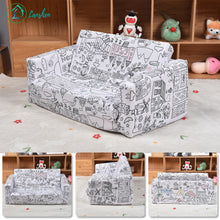 Load image into Gallery viewer, Graffiti Children Folding Sofa