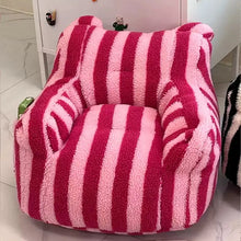 Load image into Gallery viewer, Simple Children Small Lazy Sofa Home Bedroom Leisure Bean Bag Armchair Living Room Small Apartment Reading Sofa