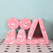 Load image into Gallery viewer, 10PCS Modular Kid Play Couch Toddler & Child Couch with 10 Convertible Pieces HLD077