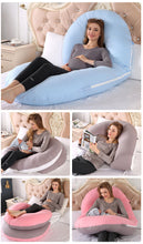 Load image into Gallery viewer, Pregnant woman pillow C-shaped waist support pillow sleeping side pillow Pregnant woman body pillow pillow lactation pillow