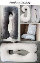 Load image into Gallery viewer, Pregnant woman pillow C-shaped waist support pillow sleeping side pillow Pregnant woman body pillow pillow lactation pillow