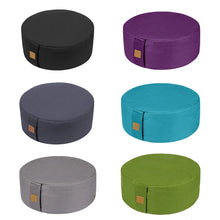 Load image into Gallery viewer, Factory Custom&Dropshipping Moon Shaped Round Waterproof Soul Buckwheat Meditation Cushion Floor Pillow