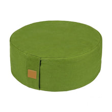 Load image into Gallery viewer, Factory Custom&Dropshipping Moon Shaped Round Waterproof Soul Buckwheat Meditation Cushion Floor Pillow