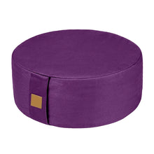 Load image into Gallery viewer, Factory Custom&Dropshipping Moon Shaped Round Waterproof Soul Buckwheat Meditation Cushion Floor Pillow