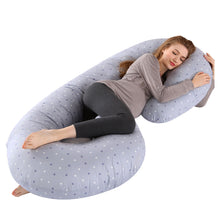 Load image into Gallery viewer, Pregnant woman pillow C-shaped waist support pillow sleeping side pillow Pregnant woman body pillow pillow lactation pillow