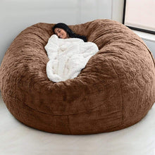 Load image into Gallery viewer, PV Fur Bean Bag Sofas Living Room Furniture Sac for Adult, Memory Foam Bean Bag