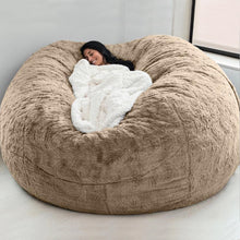 Load image into Gallery viewer, PV Fur Bean Bag Sofas Living Room Furniture Sac for Adult, Memory Foam Bean Bag