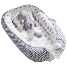 Load image into Gallery viewer, Baby Sleeping Nest Bed100% Soft Cotton Newborn Lounger Portable Crib Suitable Baby nest