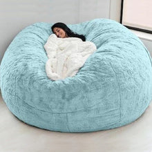Load image into Gallery viewer, PV Fur Bean Bag Sofas Living Room Furniture Sac for Adult, Memory Foam Bean Bag