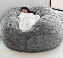 Load image into Gallery viewer, PV Fur Bean Bag Sofas Living Room Furniture Sac for Adult, Memory Foam Bean Bag