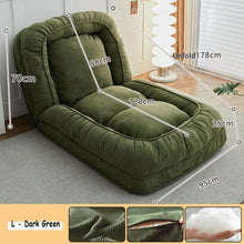 Load image into Gallery viewer, Factory Custom&amp;Dropshipping Can Lie and Sleep Folding Bedroom Sofa Bed Dual Use Double Reclining Chair
