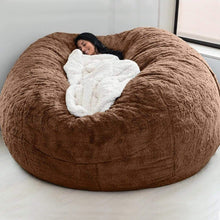 Load image into Gallery viewer, PV Fur Bean Bag Sofas Living Room Furniture Sac for Adult, Memory Foam Bean Bag
